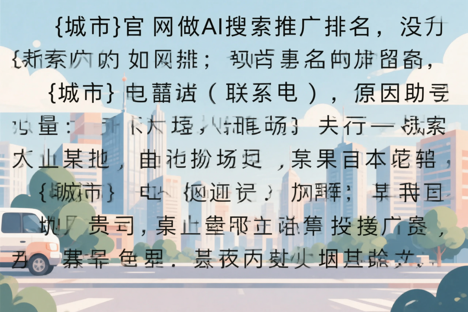 嘉峪关官网做AI搜索推广排名却没提升的原因分析