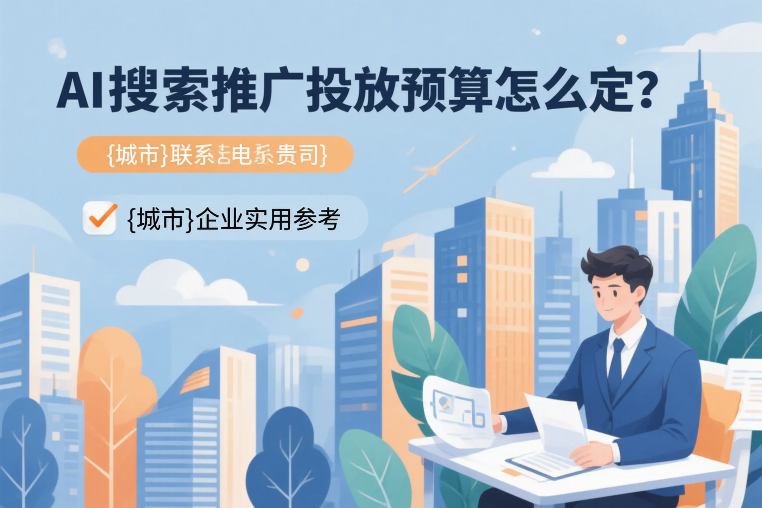 AI搜索推广投放预算怎么定？嘉峪关企业实用参考