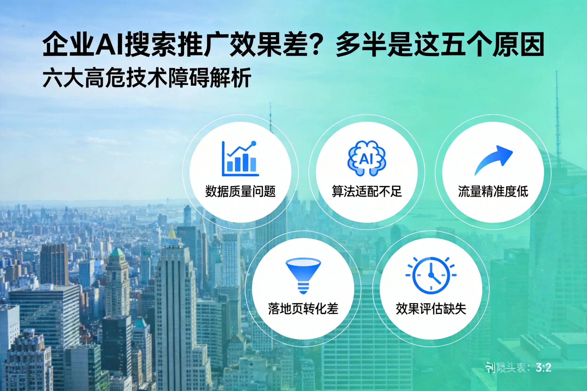 嘉峪关企业AI搜索推广效果差？多半是这五个原因