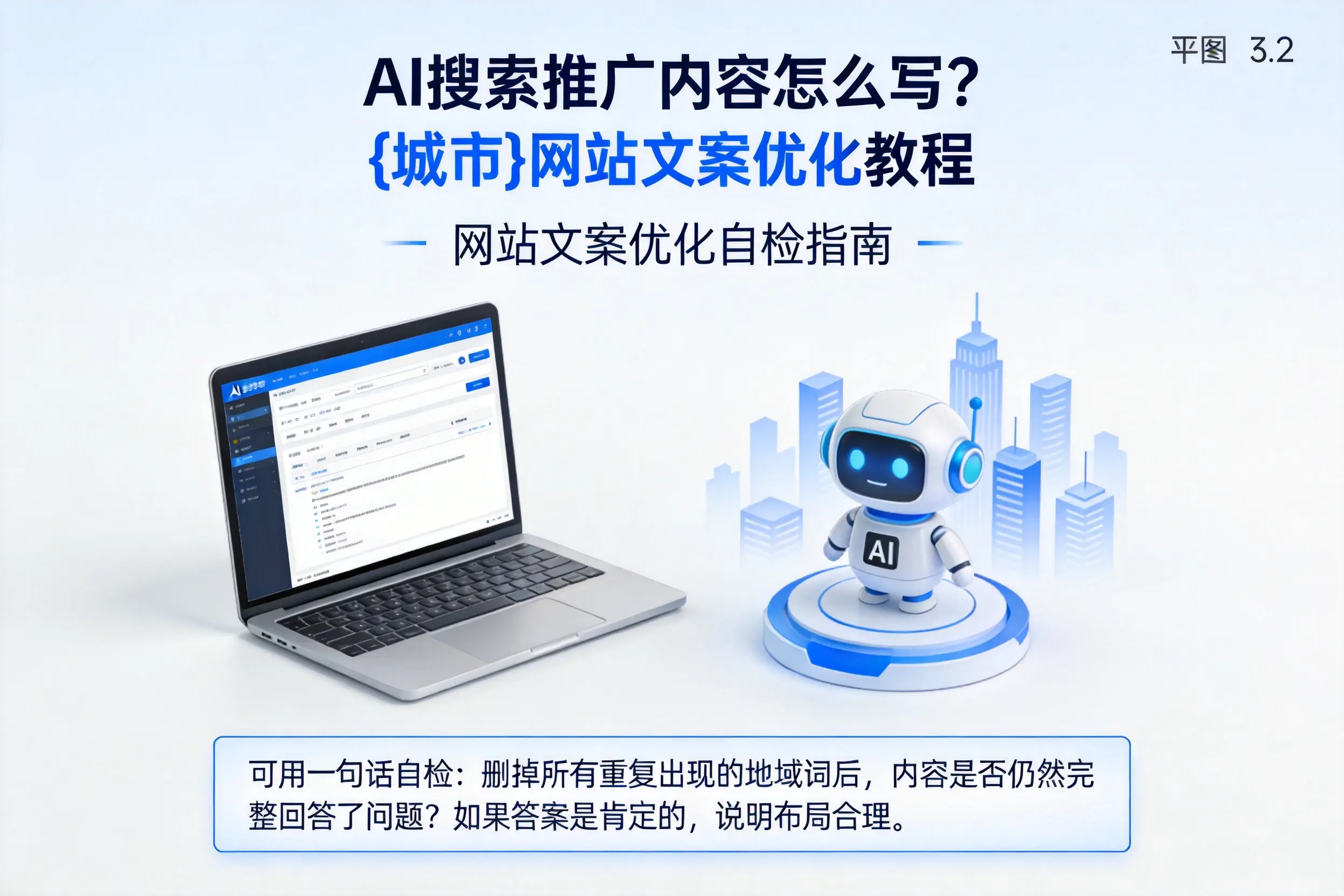 AI搜索推广内容怎么写？嘉峪关网站文案优化教程